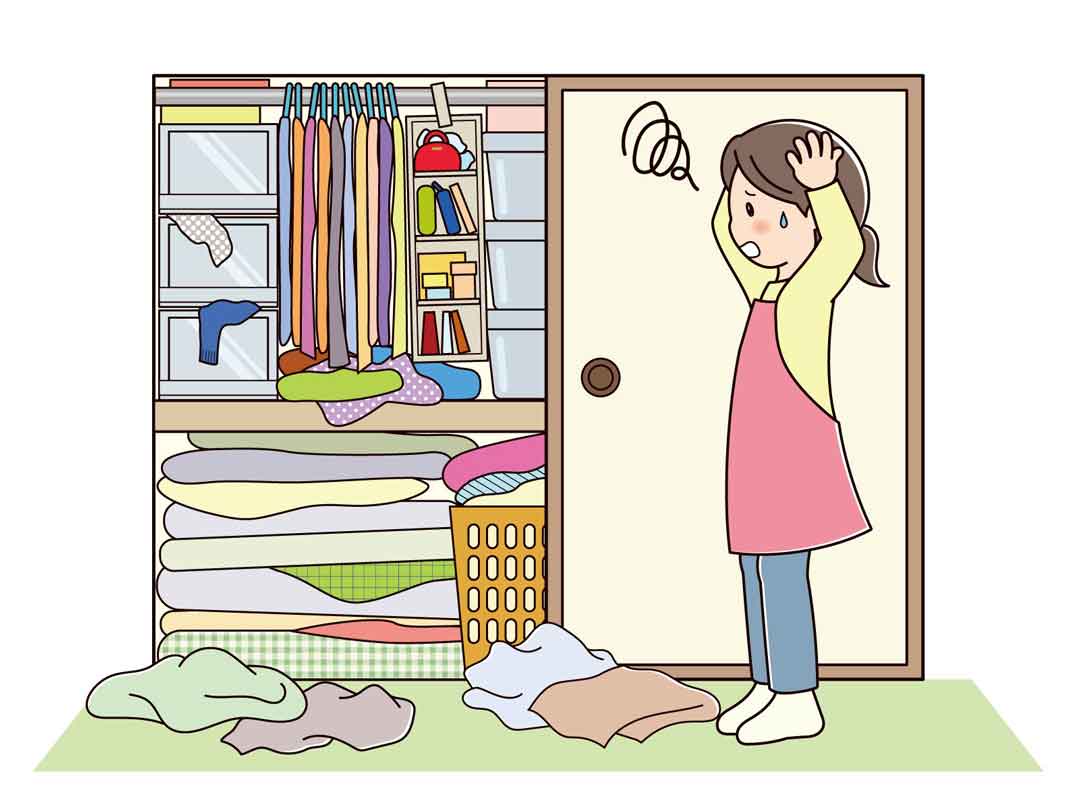 （収納力）片付けが難しい