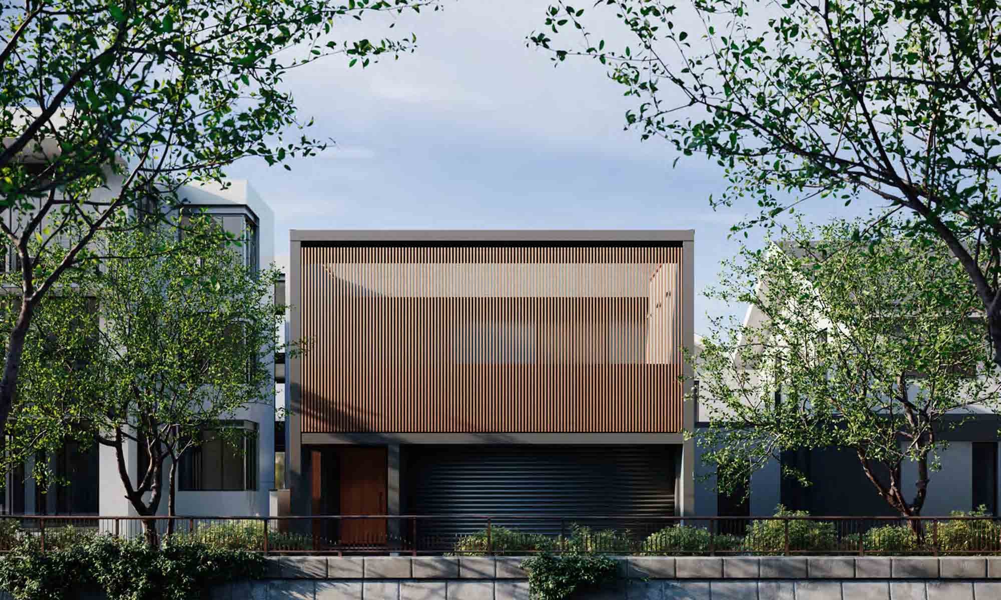 ビルドインガレージの家